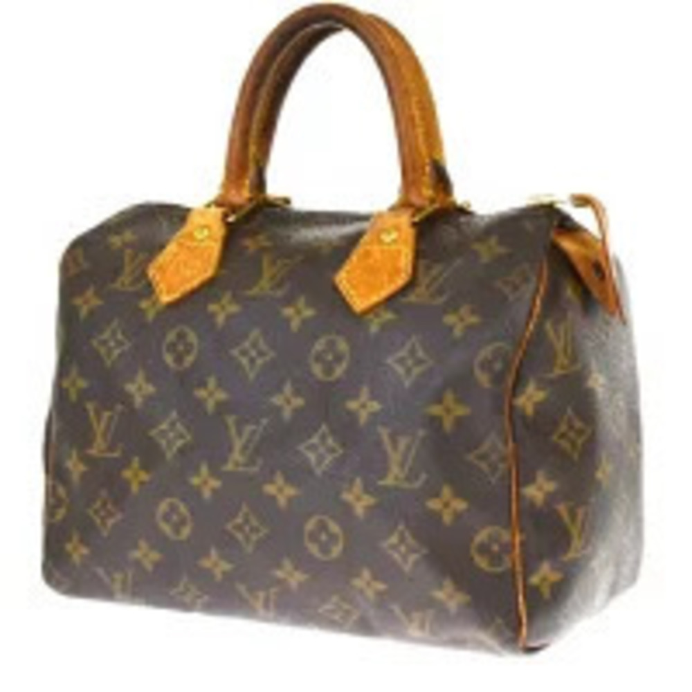 Louis Vuitton Speedy Boston Monogram Leather Brown